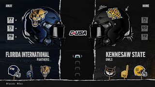 FIU Panthers at Kennesaw State Owls [upl. by Ayat]