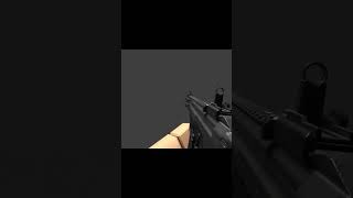 HK433 reload animation blender animation viewmodel fps [upl. by Tnomal236]