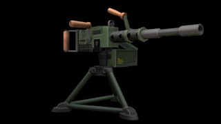 1 Gatling Gun VS Easy Mode  Roblox Towerr Defense Simulator [upl. by Elrak]