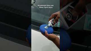 Windshield Glass ലെ Water Spots മാറ്റാം  Q4 Hard Water Spot Remover [upl. by Arata]