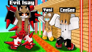 SECURITY HOUSE vs EVIL Isay in Minecraft  Tagalog [upl. by Mulac742]