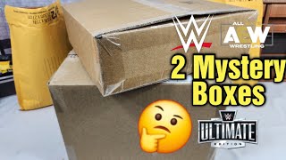 2 MYSTERY BOXES OF NEW WWE FIGURES [upl. by Alvarez]