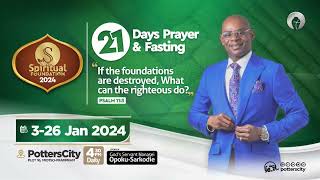 Spiritual Foundation 2024 with Gods Servant Nanasei OpokuSarkodie  09  01  2024 [upl. by Nnylaj]