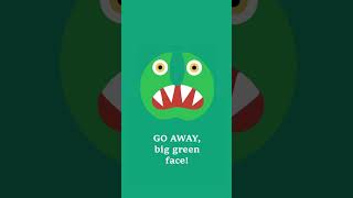 Go Away Big Green Monster Song  Sing Along Book  Halloween [upl. by Tarr]