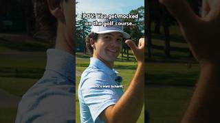 POV You get mocked on the golf course… golf golfer golfshorts [upl. by Araem]