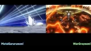 Digimon Evolution Agumon And Gabumon Ultimate Form [upl. by Drucie]