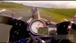 Motorrad 300kmh Unfall [upl. by Euqram]