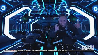 Ride the new TRON Lightcycle Run roller coaster at Walt Disney World [upl. by Ecneitap]