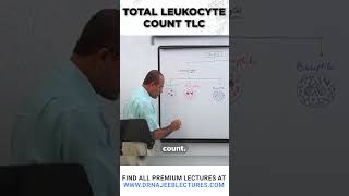 Total Leukocyte Count TLC drnajeeb drnajeeblectures shortvideo youtubeshorts [upl. by Eselahs]