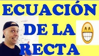 CORTE CON LOS EJES DE UNA RECTA  REPRESENTACIÓN GRÁFICA Y POSICIONES RELATIVAS [upl. by Gies]