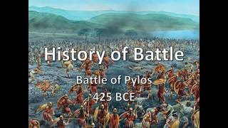 History of Battle  The Battle of Pylos 425 BCE [upl. by Latisha]