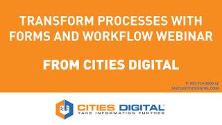 Webinar  Transform Processes with Laserfiche Forms and Workflow [upl. by Placido]