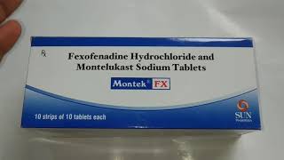 Montek FX Tablets Use in hindi Review [upl. by Ramalahs]