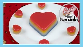 Khanom Chan Recipe Thai Layered Coconut Sweet Dessert [upl. by Stewardson]