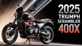 2025 Triumph Scrambler 400X The Ultimate Adventure Bike [upl. by Adolph15]