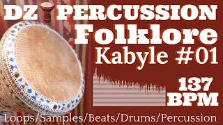 Folklore Kabyle 01  137 BPM  Dz Percussion [upl. by Claudio]