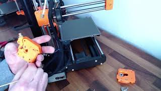 Bondtech Prusa Mini Extruder Part2 fitting step by step [upl. by Lydnek]