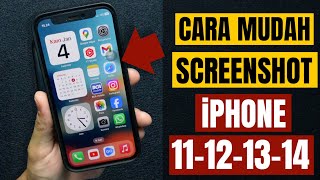 Cara Screenshot Layar iPhone 11 12 13 [upl. by Kloman707]