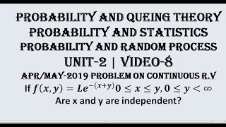 2 DIMENSIONAL CONTINUOUS RANDOM VARIABLES WITH VARIABLE LIMITS  PQT PRP PampS UNIT2  VIDEO8 [upl. by Irma]