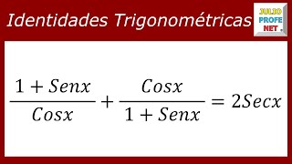 Demostración de identidades trigonométricas  Ejercicio 9 [upl. by Tice185]