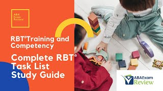 Complete RBT Task List Study Guide  Registered Behavior Technician Exam Review  RBT Training [upl. by Lynnell]