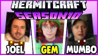 Hermitcraft Season 10 ALL MEMBERS FACES [upl. by Nedi819]