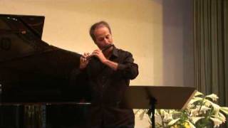 Sonata for Piccolo and Piano Gary Schocker  III Triste [upl. by Anaej]