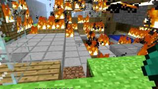 Minecraft FIREE WTFFFFFFF [upl. by Aserehs161]