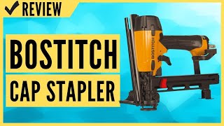 BOSTITCH Cap Stapler Review [upl. by Attenyw]