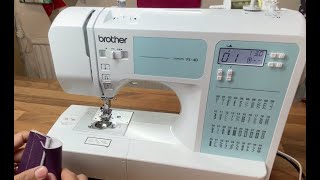 Brother FS40 UNBOXED Review AbisDen  Abi’s Den ✂️🧵🌸 [upl. by Reimer]