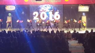 Dancers Edge Studio Senior Pom Dance Worlds 2016 [upl. by Llerraf958]