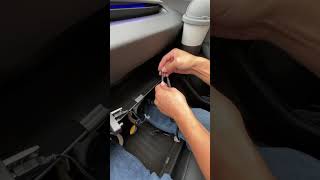 Tesla Model 3 lighting install stepbystep LEDLighting InteriorLighting Model3Interior TeslaDIY [upl. by Edita]