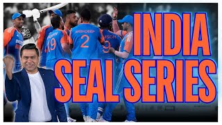 India Seal Series Win in SA  aakashvani SAvsIND [upl. by Hgielar387]