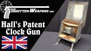 Halls Patent Clock Gun A Shot Every Hour On The Hour [upl. by Rebmyk621]