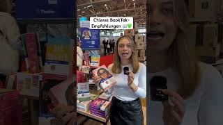 Chiaras BookTokTisch auf der Frankfurter Buchmesse 📖💚 booktube bookrecommendations thalia [upl. by Dave]