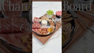 Make a simple charcuterie board with me 🫶 cookwithme charcuterieboard kitchen cheeseboard [upl. by Leotie]