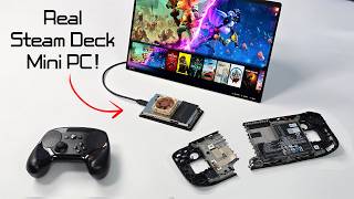 A Steam Deck Mini PC Using Real Hardware [upl. by Balfore]