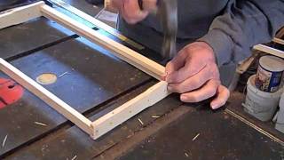 FatBeeMan Frame building and installing wax foundation [upl. by Wilden]