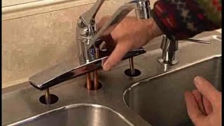 How to Replace a Kitchen Faucet [upl. by Sucirdor]