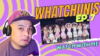 Watchunis Ep7 We Unis Debut Showcase BTS  reaction video unis universeticket reactionvideo [upl. by Tama]