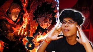 Best Anime Edits REACTION  Anime TikTok Compilation [upl. by Peedus]