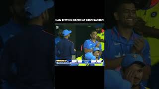 nail bitting matchshorts cricket cricketlover sports indvsaus [upl. by Riesman]