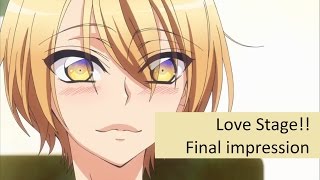 Love stage ラブ・ステージ Episode 10 Review  Final impression [upl. by Viking]