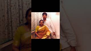 Thalapathy Vijay with his mom and dad [upl. by Eeladnerb]