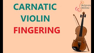 Carnatic Violin  Finger Positions Part2 [upl. by Ainessej]