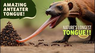 Is the Anteaters Tongue the Longest in Nature [upl. by Goss]