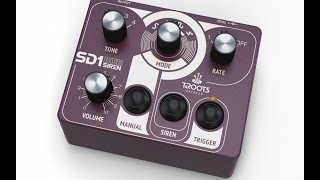 Troots Effects  SD1 Dub Siren  2016 New model [upl. by Madlin]