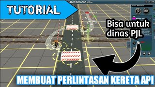 Tutorial  Membuat Perlintasan Kereta Api Manual menggunakan ATLS [upl. by Golub270]