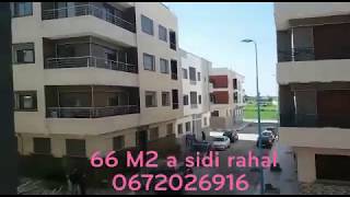 appartement de haut standing 66M2 a sidi rahal TEL  0672026916 [upl. by Ennaul]