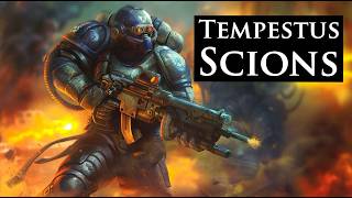 Tempestus Scions The Imperium’s Finest Shock Troops l Warhammer 40k Lore [upl. by Aleet]